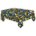 thumbnail image 1 of BSDHOME Cute Watercolor Floral Pattern Cotton Linen Tablecloth 60x104 inches Tablecover Desk Table Cloth For Dining Room, Tea Table, Picnics, Parties, 1 of 4
