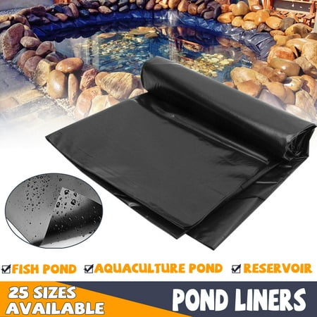 Durable Fish Pond Liners Waterpool Gardens Pools Aquaculture Membrane 2.5-10M /