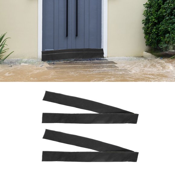 Water Barriers, 2pcs Water Flood Dam Bags Durable Professional Thickened  for Basement for House