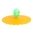 thumbnail image 4 of Set Of 4 Yellow Sleepy Owl Reusable Silicone Coffee Tea Cup Cover Lids Air Tight, 4 of 6
