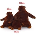 thumbnail image 4 of Peluche SNOWOLF Djungelskog, oso gigante, 60 cm, color marrón, 4 of 7