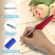 thumbnail image 4 of Uxcell 21.5cm/8.5" Juego de Pluma de Pluma Tallada, Pluma de Pluma con Juego de Tinta 6 Puntas de Repuesto para Escritura, Azul Oscuro, 4 of 5