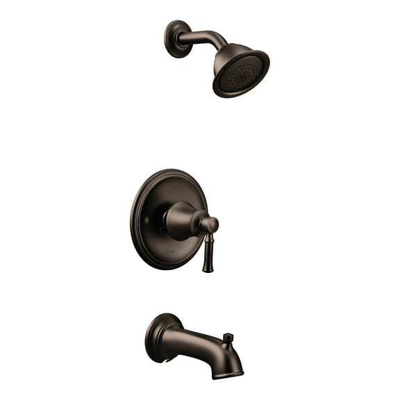 Open Box Moen Dartmoor Oil Rubbed Bronze Posi-Temp(R) Tub/Shower