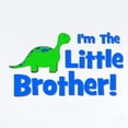 thumbnail image 2 of CafePress - I'm The Little Brother! Dinos Infant Bodysuit - Baby Light Bodysuit, Size Newborn - 24 Months, 2 of 4