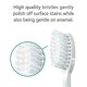 thumbnail image 2 of Replacement head for Clean Sonic Electric Toothbrush, 3-pack, White, 2 of 4