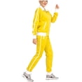 thumbnail image 1 of Women’s 2-piece Sunshine Tracksuit Track Jacket & jogger Track pants Set, 1 of 5