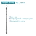 thumbnail image 5 of Uxcell Hanging Chains 50cm Extension Link 4 Point Holder with S Hook Clips Black 3 Pack, 5 of 7