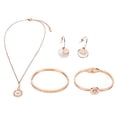 thumbnail image 4 of Pulsera elegante, conjunto de joyas para mujer, conjunto de joyas para boda, collar para mujer, funcionalidad inteligente, 4 of 9