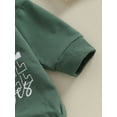 thumbnail image 6 of Bagilaanoe Newborn Baby Girl Boy Oversized Romper Sweatshirt Long Sleeve Bodysuits Letter Print Pullover 3M 6M 12M 18M 24M Infant Casual Tee Tops, 6 of 9