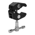 thumbnail image 2 of Abrazadera para Cámara, Clip de Abrazadera de Aleacio de Aluminio Resistente y Ajustable Para Luz de Flash Monitor DSLR para la Mayoría de Cáras y Videocámaras para una una una una, 2 of 7