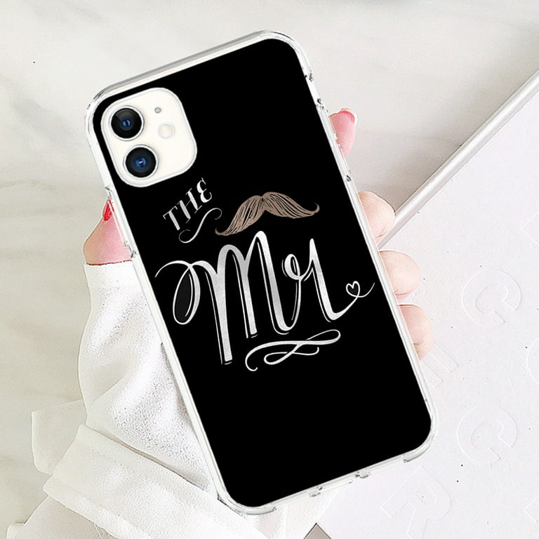 Lovely Gifts for Couples Mr Mrs Cell Phone Cases for iPhone 5C/X/XR/XS Max for Galaxy A10s for Huawei Mate 30 Lite Walmart.com