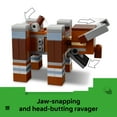 thumbnail image 5 of LEGO Minecraft The Pillager Outpost and Ravager Building Toy - Video Game Building Blocks for Kids, Boys & Girls, Ages 9+ - Includes Space Sentinel & 3 Minifigures - Gift Idea for Gamers - 21278, 5 of 8