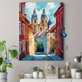 thumbnail image 4 of European Cityscape Canvas Painting/Wall Art， Perfect for Living Room， Bedroom， Office， Dining Room， and Hallway Decoration., 4 of 8