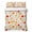 Yellow, Green, variant on 3 Pieces King Quilt Set,Country Fall Maple Leaf Soft Bedding Sets with 1 Quilt & 2 Pillow Shams,Vintage Farmhouse Leaves Summer Bedspread Lightweight Coverlet Comforter for All Season