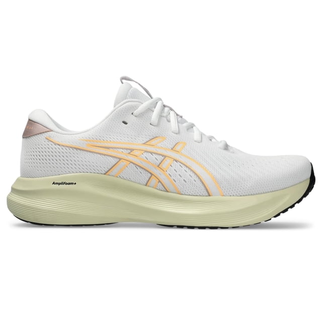 Zapatillas para correr ASICS Gel-Excite 11 para hombre, Blanco/Naranja 12.5