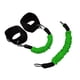 thumbnail image 2 of Bandas de resistencia para piernas con tobilleras, cinturones de entrenamiento de salto, rebote de tobillos Verde, 2 of 9