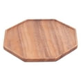 thumbnail image 4 of Serving Tray, Multifunctional Saving Space Table Tray  For Beverage Tray For Dining Tray For Fruit Tray For Breakfast Tray 20x20x2cm, 4 of 8