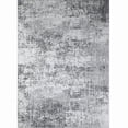 thumbnail image 4 of BERTHMEER 9'x12' Area Rugs for Living Room Bedroom Dining Room Office Farmhouse Kitchen Abstract Distressed Contemporary Modern Machine Washable Large Indoor Rugs Carpets, Gray, 4 of 6