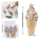 thumbnail image 3 of 1 caja de decoración navideña, macarrones, pastel, helado, donut, árbol de Navidad, accesorio para fiesta de Año Nuevo 2024, regalo para niños, 3 of 5
