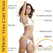 GiGi Brazilian Waxing Kit for Women with Hair Removal Wax, Wax Warmer, Hard Wax and Skin Soothing Oils