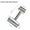 B, variant on Single Handed Rolling Pin, Stainless Steel Labor-saving Dumpling Skin Rolling Pin, New Type of Dough Skin Handheld Rolling Pin