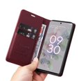 thumbnail image 2 of Funda para Google Pixel 6A Estuche de Cuero PU Tipo Cartera con Ranuras para Tarjetas y Cierre Magnético, 2 of 5