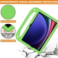 thumbnail image 3 of HCTian Compatible with Samsung Galaxy Tab S10 Lite (10.9") SM-X400 / SM-X406B Kids Case,Lightweight EVA Kid Friendly Shockproof Protective Case,Handle Stand Heavy Duty Tablet Cover, 3 of 7