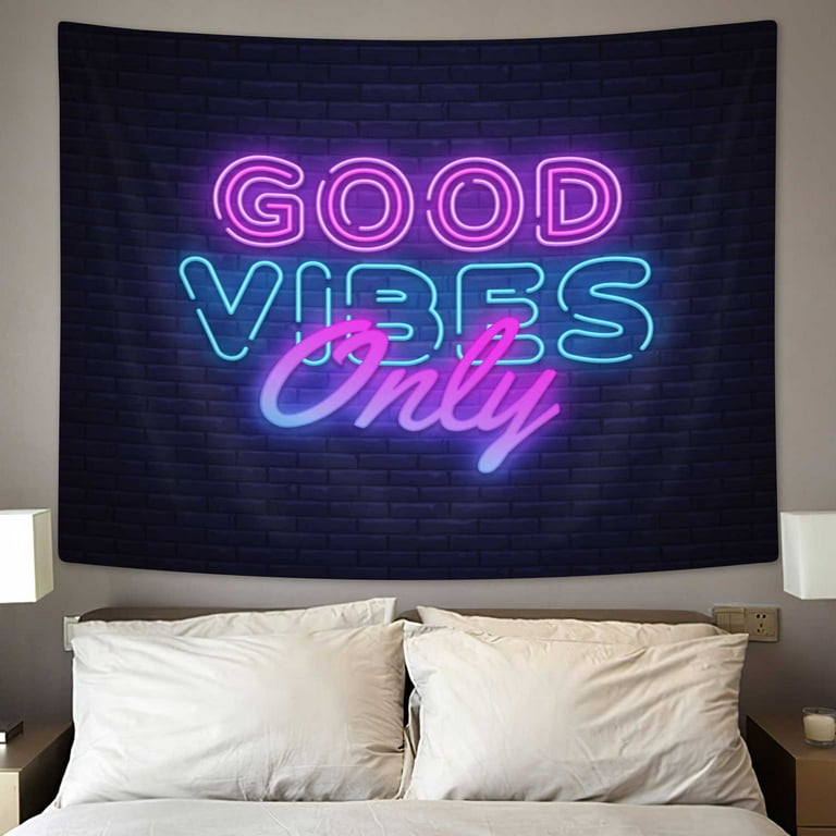Neon sign tapestry sales