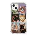 thumbnail image 1 of Cat Painting Case Compatible with iPhone 14 Plus,Aesthetic Art Design TPU Bumper Cover Case, 1 of 4