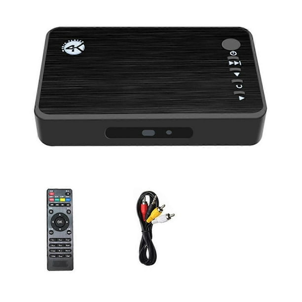 4K Ultra HD Media Player for Car TV SD MMC RMVB MP3 USB External HDD U Disk MultiMedia Media Player Box US PLUG