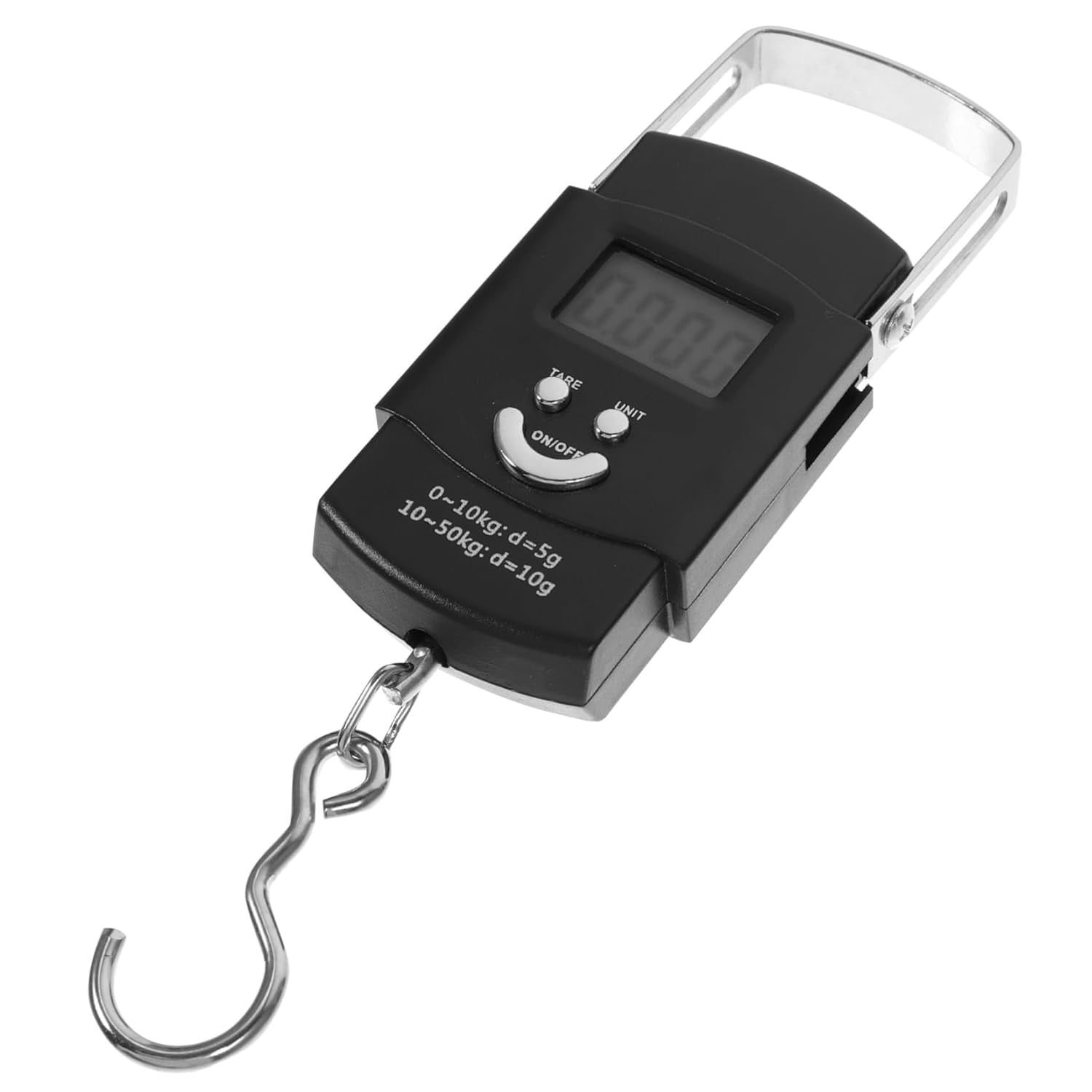digital weight hook alarm Fishfun Rechargeable Fish Scale, Hanging Fish Scale with Large Handle and Tape Measure for Fishing, Hunting, Outdoor, Farm, 110lb/50kg : Sports & Outdoors Heavy Duty 200kg Capacity Portable