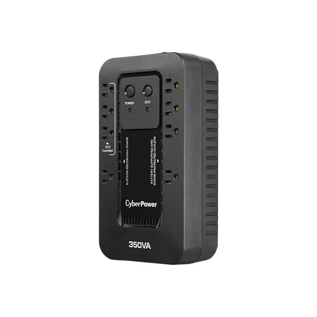 CyberPower Ecologic Series EC350G - UPS - AC 120 V - 255 Watts - 350 VA - USB - Connecteurs de Sortie: 8