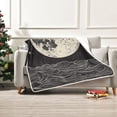 thumbnail image 7 of Yayeee Throw Blanket for Couch Soft Warm 50" x 60" Sofa Chair Bed Decoration, Beige Moon, 7 of 7