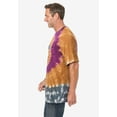 thumbnail image 3 of KingSize Men's Big & Tall Lightweight Tie-Dye Crewneck Tee, 3 of 3