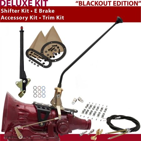 American Shifter C4 Shifter Kit 23 in. E Brake Cable Clamp Clevis Trim Kit for D0551