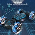 thumbnail image 2 of bxhwj RC Stunt Cars for Kids, 4WD Off Road Remote Control Car 360 Flips and Drifts, Rechargeable High Speed Toy Truck for Boys Girls 6-12, All Terrain Climbing Vehicle with LED Lights, 2 of 7