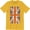 Gold, variant on Australian Australia Flag Day Souvenir 100% Cotton Men's T-Shirt