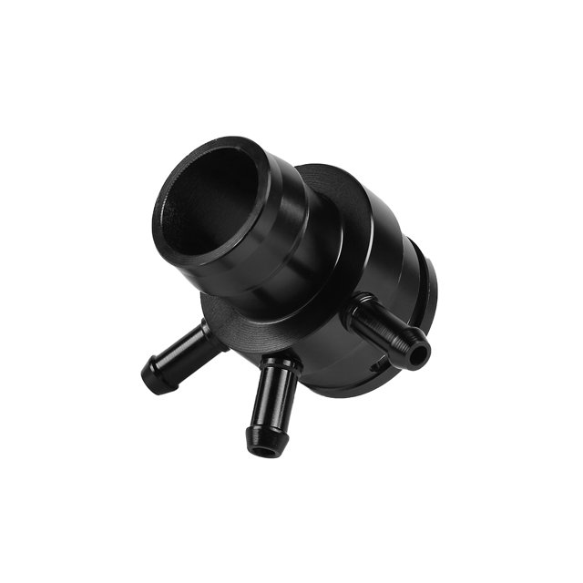 Turbo Vacuum Boost Tap Adaptador De Sensor De Vacío Ampliamente Compatible Aluminio Negro Car Energy Turbo Accesorio Para Vehículos Auto Inevent VI007008-00