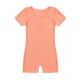 thumbnail image 3 of iiniim Kids Boys Girls Short Sleeves Ballet Dance Unitard Gymnastics Leotard Athletic Biketards Sports Bodysuit, 3 of 7