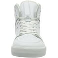 thumbnail image 2 of Supra Vaider Canvas Fashion Sneaker - 11M - White / White / Red, 2 of 2