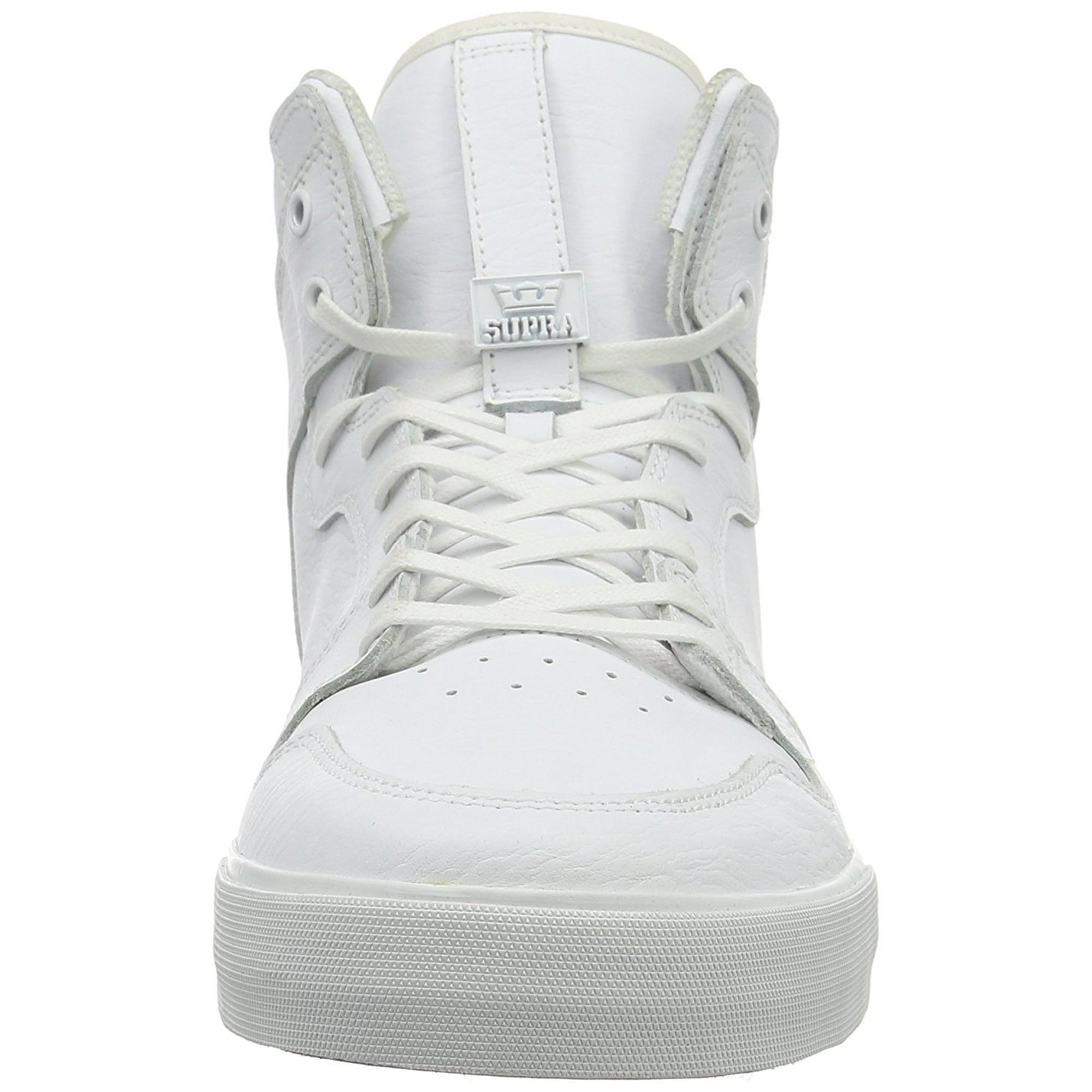 Supra Vaider Canvas Fashion Sneaker 11M White White Red