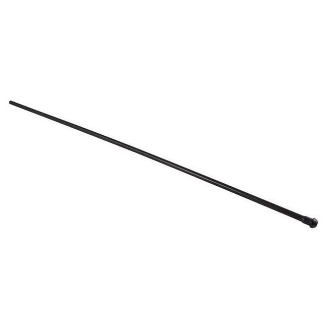 Showerscape CB38300MB Complement 30 in. Bullnose Bathroom Supply Line, Matte Black