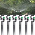 thumbnail image 2 of RBCFHl Rotating Sprinkler 360 Degrees Micro Spinning Spayers Head with Stake Garden Dirp Irrigation Watering Nozzles System He Qiyong unisex, 2 of 2