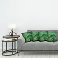 thumbnail image 3 of Ambesonne Green Throw Pillow Cover 4 Pack, Modern City Buildings, 24", Green, 3 of 5