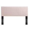 thumbnail image 2 of Ergode Eloise Channel Tufted Performance Velvet King/California King Headboard - Pink, 2 of 5