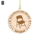thumbnail image 1 of Xihbxyly Adorno de Primer Año Como Paso, Encantador Adorno Colgante de Papá Noel, Vibrante Accesorio para Árbol de Navidad, Idea de Regalo Memorable, Celebración de Aniversario o Cumpleaños, Tamaño d, 1 of 2