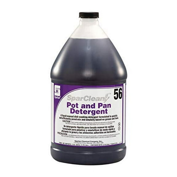 Spartan SparClean Pot & Pan Detergent 56 - Gal. , 7656-1, 4/cs