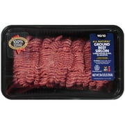 2.25lb 90/10 Ground Beef Sirloin Tray