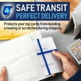 thumbnail image 2 of Premium Bundle 3.5X4.5 Trading Card Shipping Protector with Rubber Bands - 20 Pack | Card Protectors, Trading Card Shipping Supplies, Trading Card Shipping kit, Shipping for Graded Cards., 2 of 9