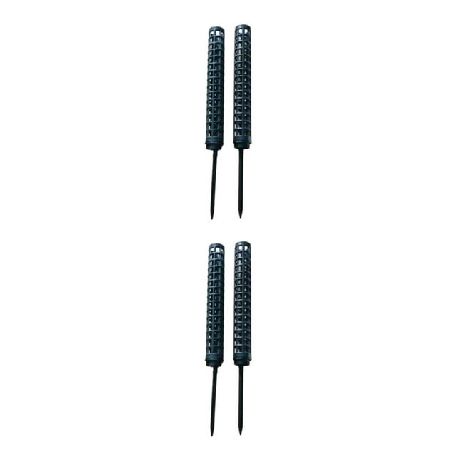 Justharion 2x Green Stackable Moss Pole For Monstera Expand Reach Of Plants With Ease Versatile And Easy Black 2Set